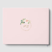 ピスペインのッユニークク赤面フローラ金ゴールドバウティゾ ゲストブック (裏面)