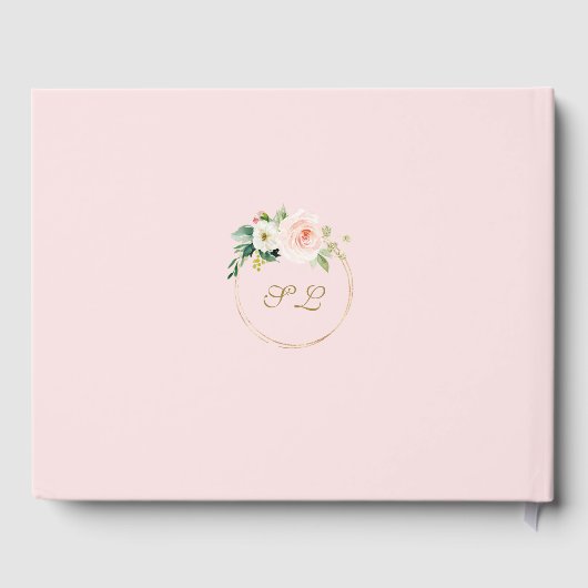 ピスペインのッユニークク赤面フローラ金ゴールドバウティゾ ゲストブック (裏面)