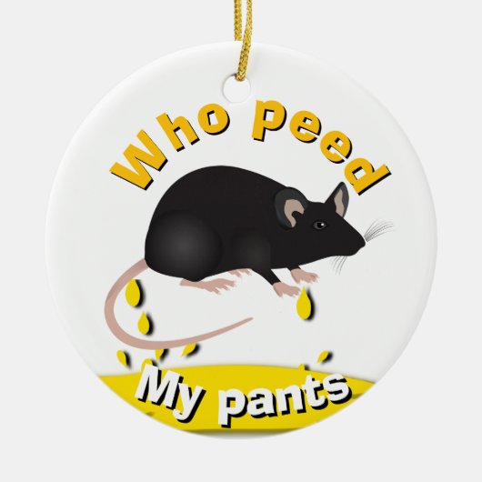 ピスボーイ セラミックオーナメント (正面)