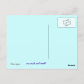 ピスモビーチカリフォルニアポストカード ポストカード (裏面)