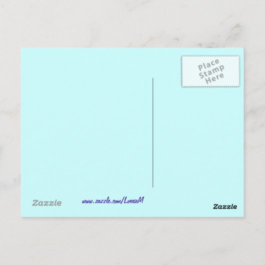 ピスモビーチカリフォルニアポストカード ポストカード (裏面)