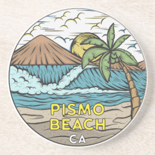 ピスモビーチカリフォルニアヴィンテージ コースター