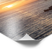 ピスモビーチサンセットプリント フォトプリント            (角)