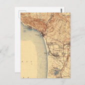 ピスモビーチヴィンテージマップ ポストカード (正面/裏面)