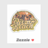 ピスモビーチ，カリフォルニア シール (シート)