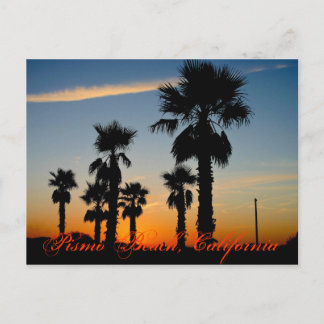 ピスモビーチ，カリフォルニア ポストカード