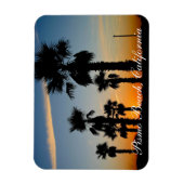 ピスモビーチ，カリフォルニア マグネット (縦)