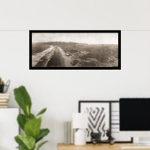 ピスモビーチ、CA写真1906 ポスター (ホームオフィス)