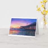 ピスモピアオリジナル水カラー空白のグリーティングカード カード (黄色い花)