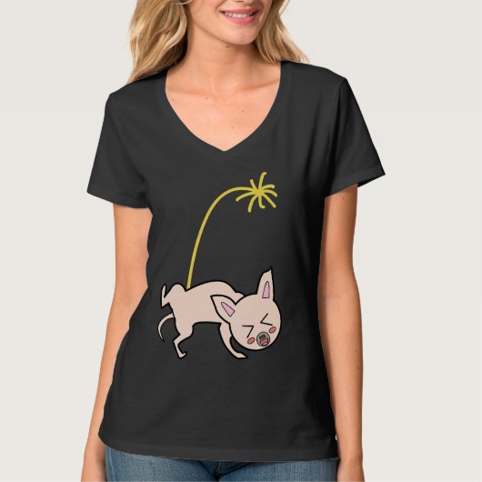 ピスンチワワ Tシャツ (正面)