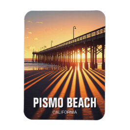 ピズモビーチ桟橋 カリフォルニア マグネット