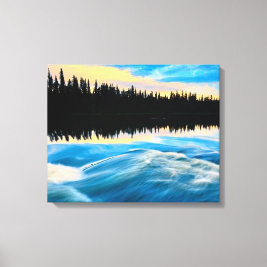 ピセオ秋州公園 |カナダ キャンバスプリント (正面)