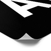 ピセスアストロロジワードコラージュプリント ポスター (角)