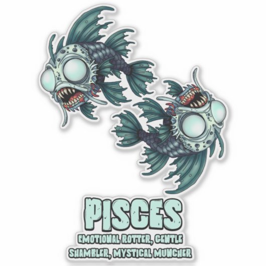 ピセスゾンビ シール (正面)