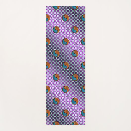 ピセス&ウッドボア ヨガマット (正面)