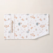 ピセス・キッド | 小さな魚のための夢とソフト バスタオルセット (ハンドタオル)