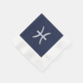 ピセス〔占星術の〕十二宮図オンブルーカーボンファイバープリント 縁ありカクテルナプキン (角)