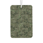 ピセス〔占星術の〕十二宮図サインオンウッドランドデジタル迷彩柄 カーエアーフレッシュナー (裏面)