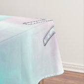 ピセス〔占星術の〕十二宮図シンボルパステルマザーオブパールスタイル テーブルクロス (インサイチュ)