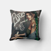 ピセス〔占星術の〕十二宮図ミュージシャンピアノ クッション (裏面)