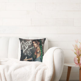 ピセス〔占星術の〕十二宮図ミュージシャンピアノ クッション