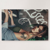 ピセス〔占星術の〕十二宮図ミュージシャンピアノ ジグソーパズル (横)