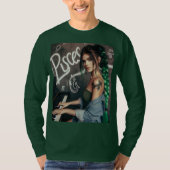 ピセス〔占星術の〕十二宮図ミュージシャンピアノ Tシャツ (正面)