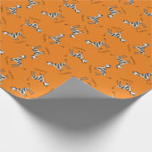 ピゼブラピザゼブララッピング紙 ラッピングペーパー (角)