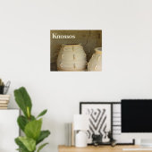 ピソイ、ミノア宮殿、クノッソス、クレタ島 ポスター (ホームオフィス)