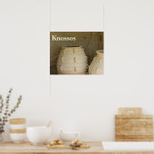 ピソイ、ミノア宮殿、クノッソス、クレタ島 ポスター (キッチン)