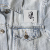 ピタゴラスのポートレート 缶バッジ (インサイチュ)