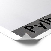 ピタゴラスの定理の数学ポスター ポスター (角)