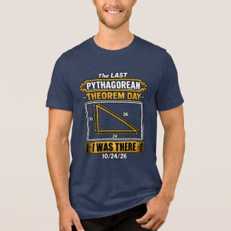 ピタゴラスの日Tシャツ トライブレンドTシャツ
