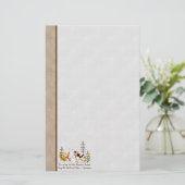 ピタゴラスの菜食主義の引用文 便箋 (スタンド正面)