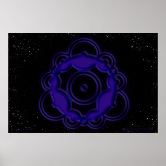 ピタゴラス三角法宇宙時間場 ポスター (正面)