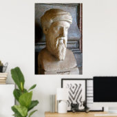 ピタゴラス/ギリシャ哲学者/ ポスター (ホームオフィス)