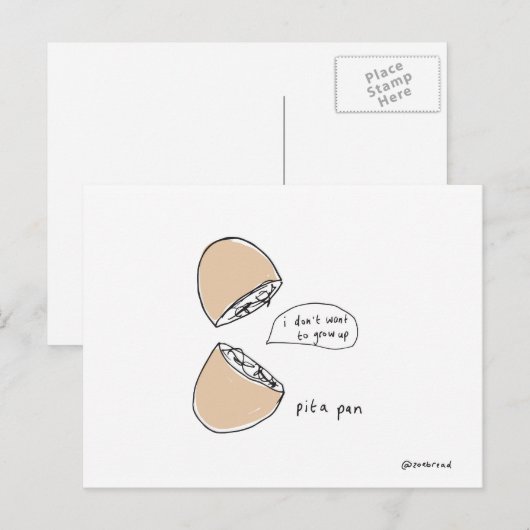 ピタパン ポストカード (正面/裏面)
