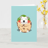 ピタブル誕生日カード カード (黄色い花)