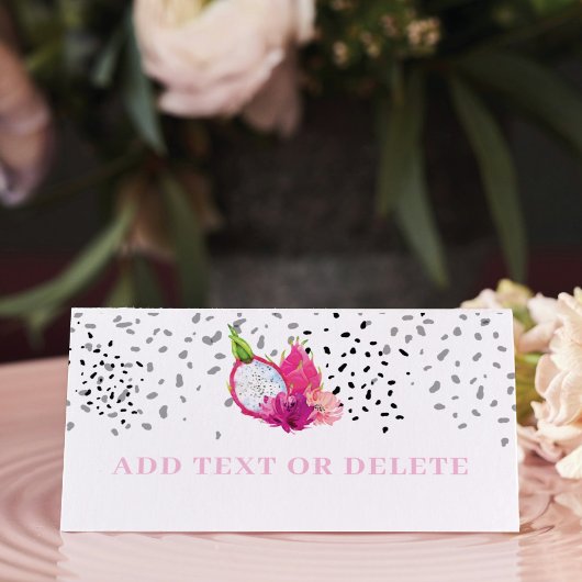 ピタヤドラゴンフルーツエレガントベビー散水 プレイスカード