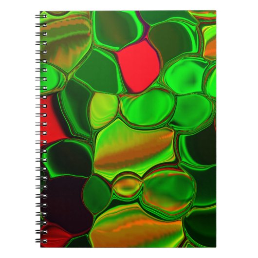 ピダソスデコア、シルクロe formas arredondados。 ノートブック (正面)