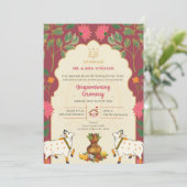 ピチャワイルス引っ越し祝いパーティー招待状 招待状 (スタンド正面)