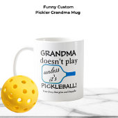 ピッおもしろいクモダンボールおばあちゃんカスタムタイポグラフィ コーヒーマグカップ