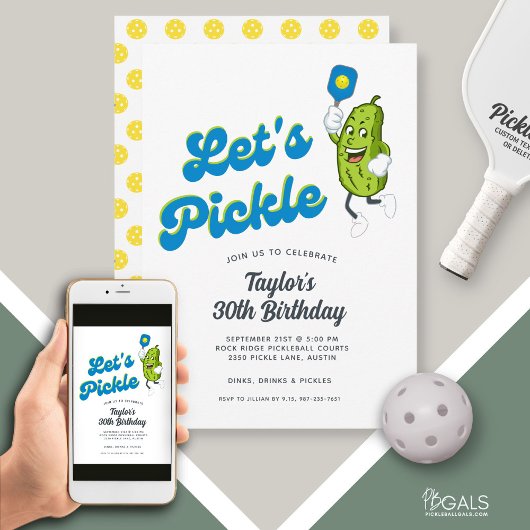 ピッおもしろいクル遊の誕生日パーティー 招待状