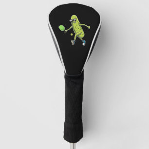 ピッおもしろいク愛好家ディルPickleballプレーヤー ゴルフヘッドカバー