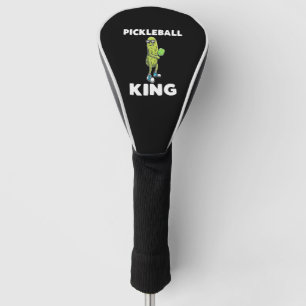 ピッおもしろいク愛好家ディルPickleballプレーヤー ゴルフヘッドカバー