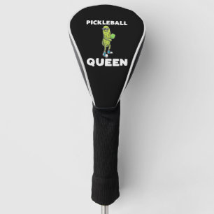 ピッおもしろいク愛好家ディルPickleballプレーヤー ゴルフヘッドカバー