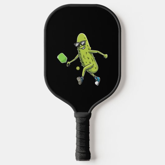 ピッおもしろいク愛好家ディルPickleballプレーヤー ピックルボールラケット (正面)