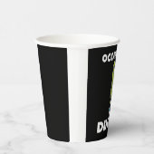 ピッおもしろいク愛好家ディルPickleballプレーヤー 紙コップ (右)