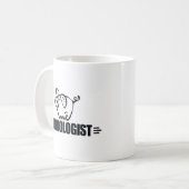 ピッおもしろいグ コーヒーマグカップ (正面左)