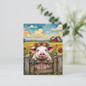 ピッお洒落グ ポストカード (スタンド正面)